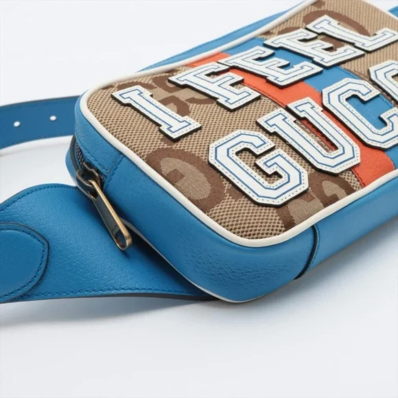 Gucci – Jumbo GG “I Feel Gucci” Belt Bag – Circa 2018 - Picture 3 of 5